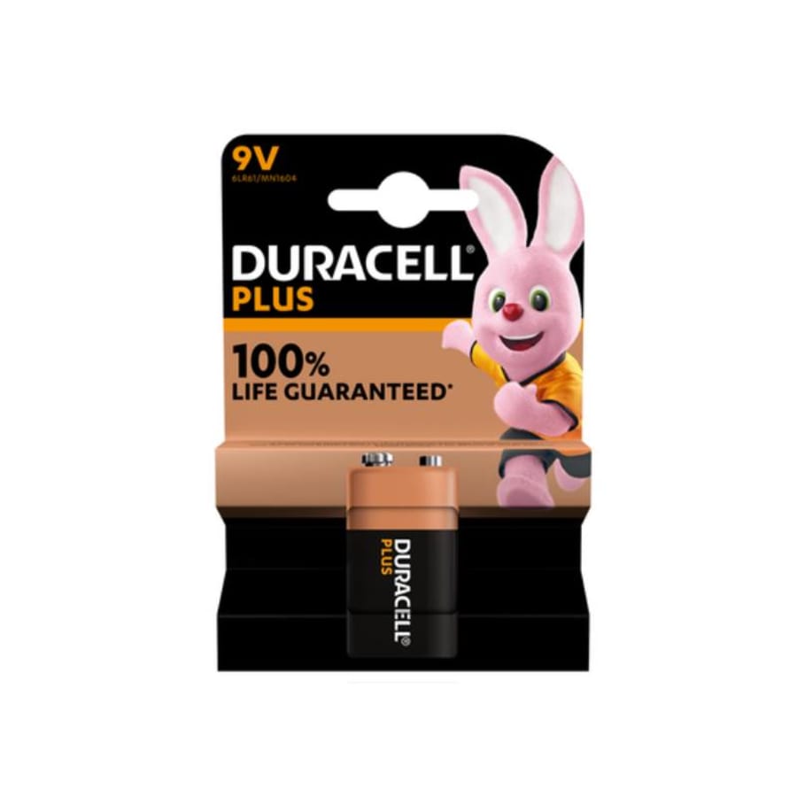 Duracell Rafhlöður - 9V 1 stk