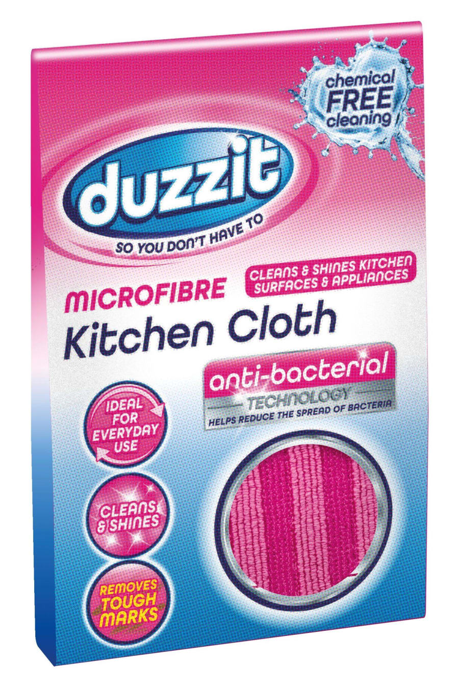 Duzzit Anti-bacterial klútur fyrir eldhúsið.