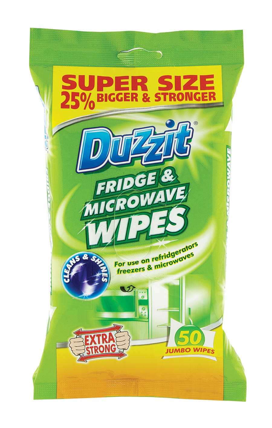 Duzzit Fridge & Microwave blautþurrkur 50 pk