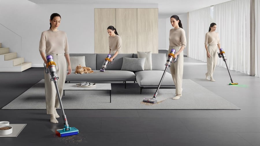 Dyson V15 Detect Submarine Skaftryksuga og skúringavél