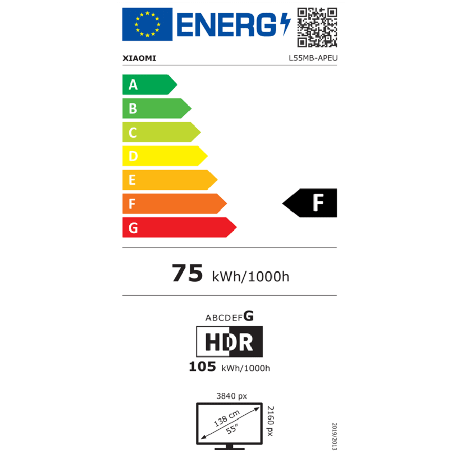 Xiaomi TV A Pro 55" 2026 4K QLED sjónvarp