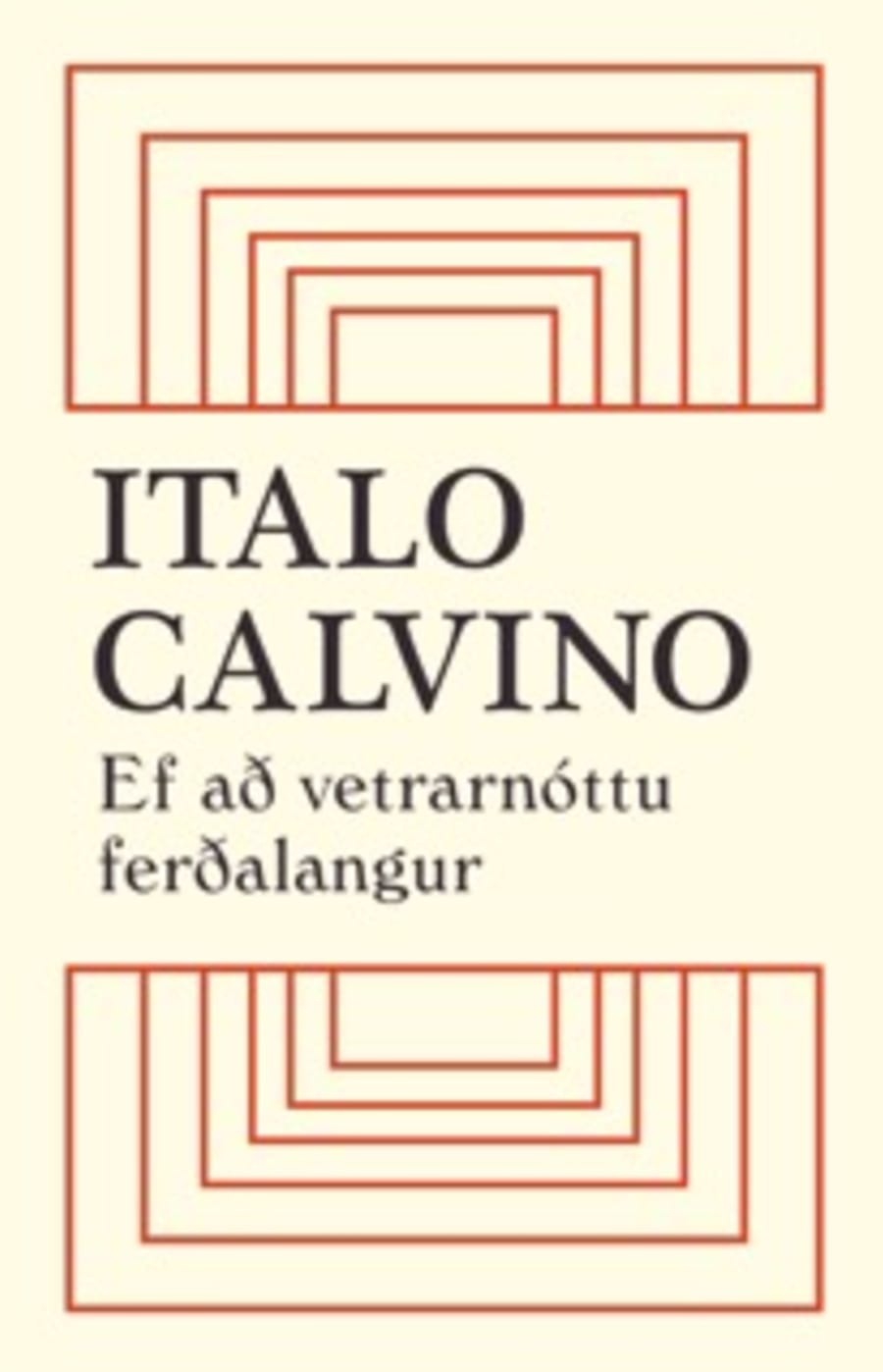 Ef að vetrarnóttu ferðalangur