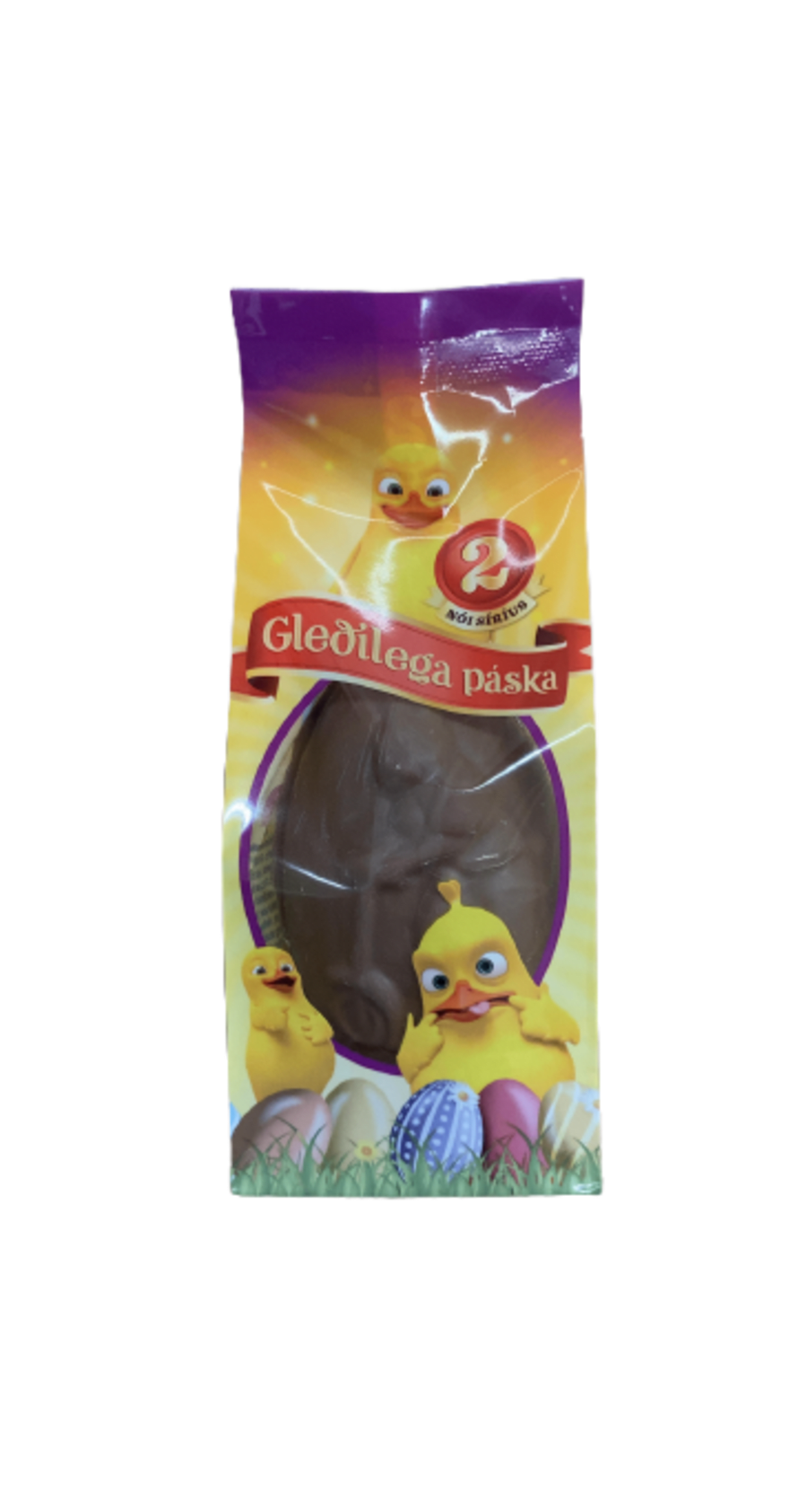 Nói Síríus Mjólkursúkkulaðiegg með málshætti og blönduðu sælgæti 80 g