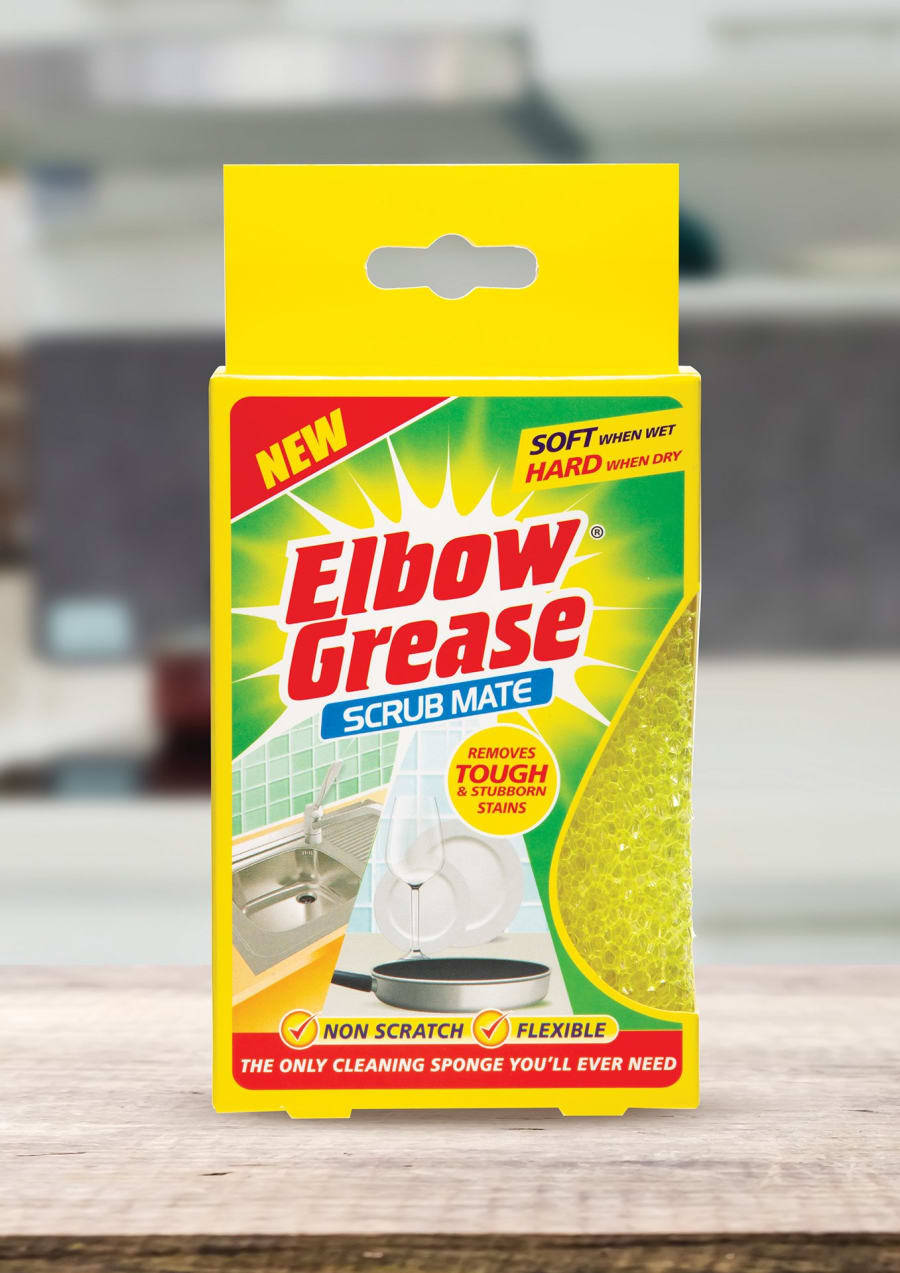 ELBOW GREASE SCRUBBING PAD 1PK CS