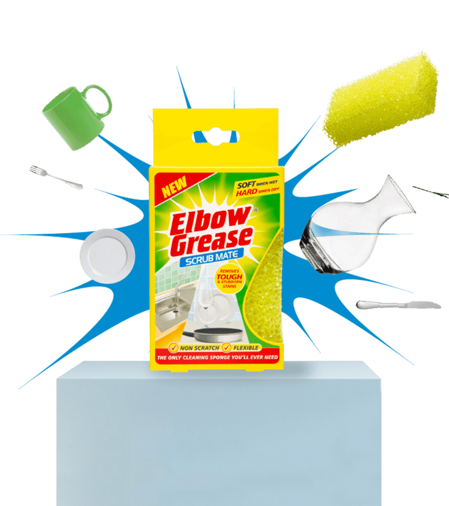 ELBOW GREASE SCRUBBING PAD 1PK CS