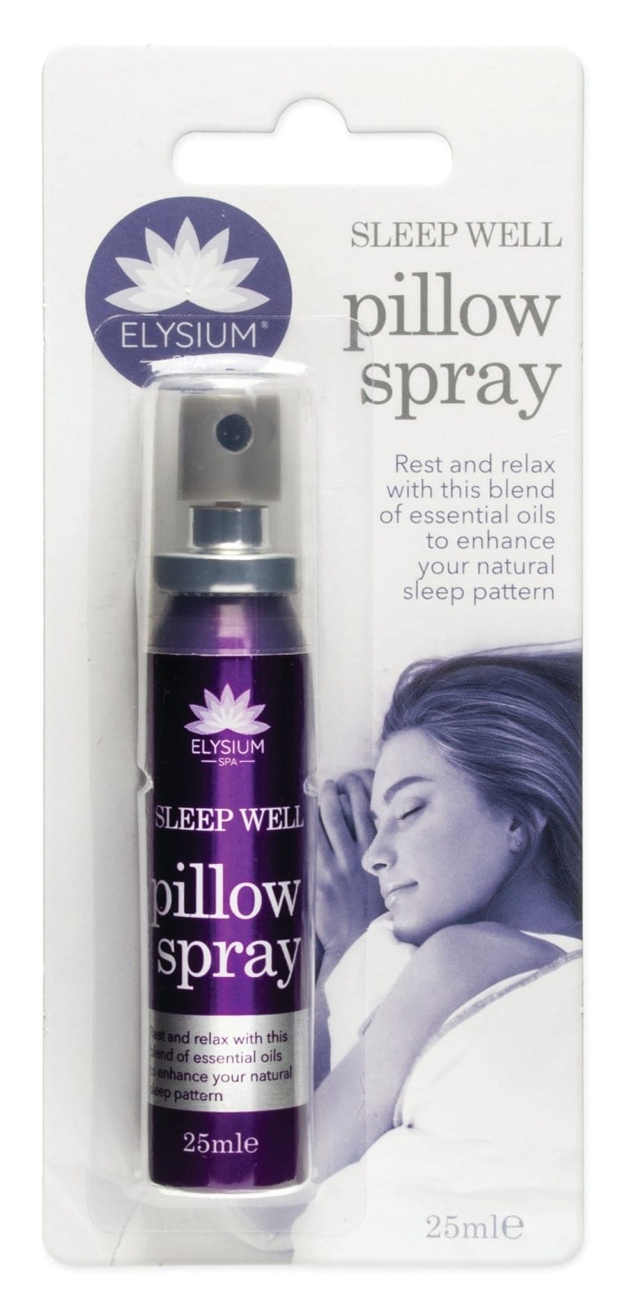 Elysium Lavander úði á koddann fyrir betri svefngæði 25 ml