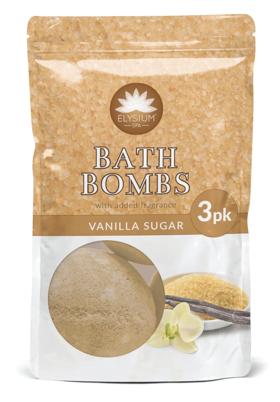 Elysium spa bað bombur vanilla sugar 3 x 50 gr