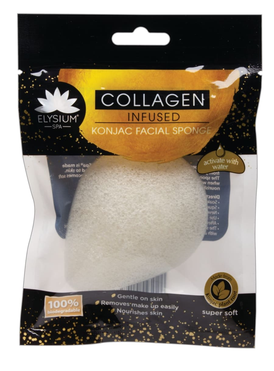 Elysium spa Collagen Konjac andlit svampur