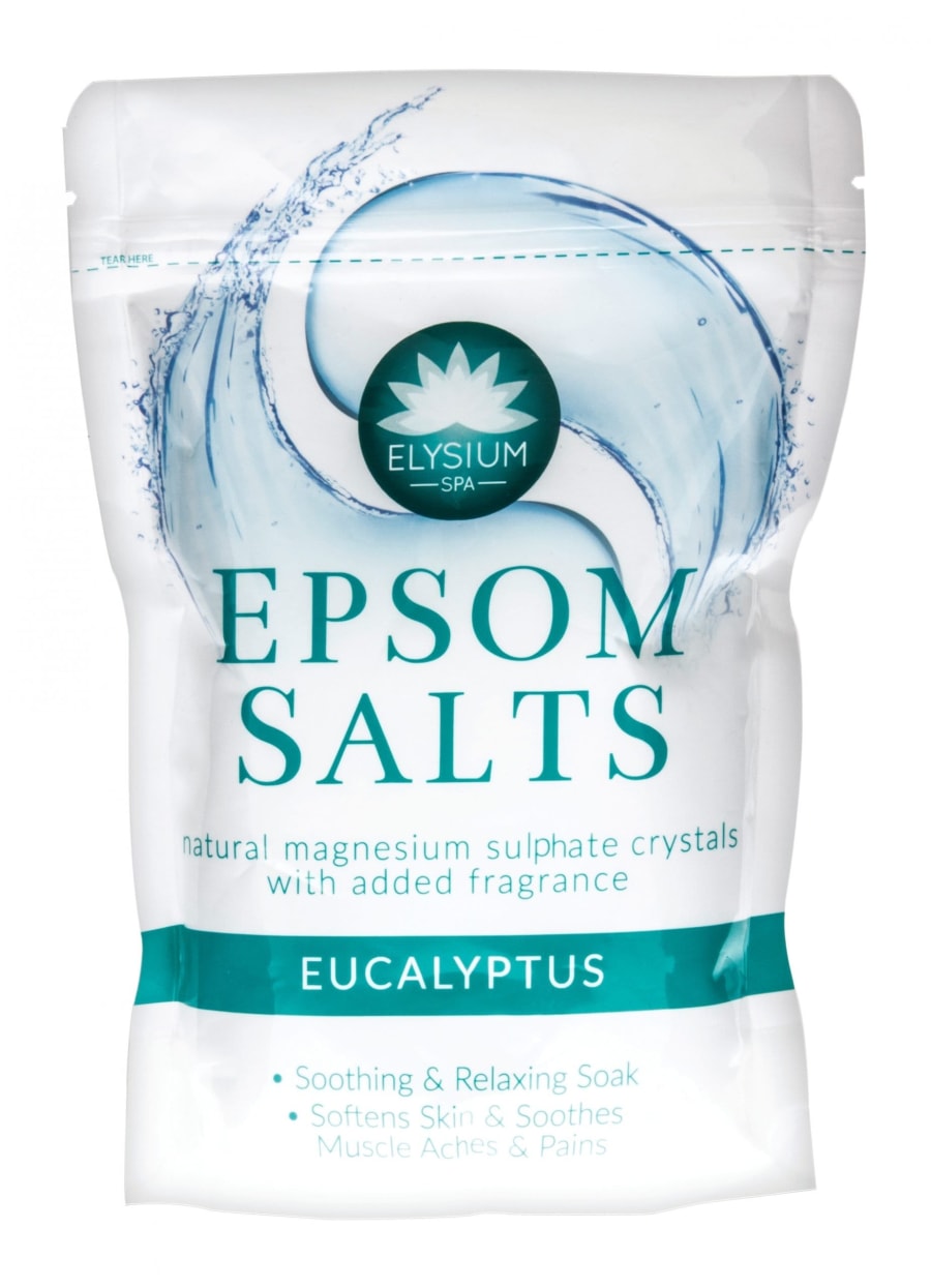 Elysium spa epsom baðsalt eucalyptus 450 gr