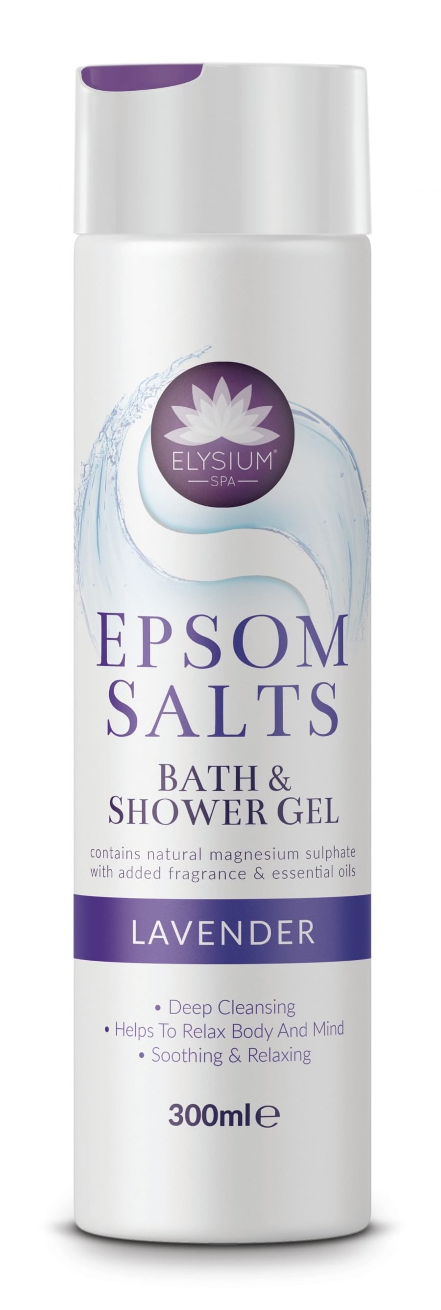 Elysium Spa Epsom Salt Sturtusápa Lavender 300 ml