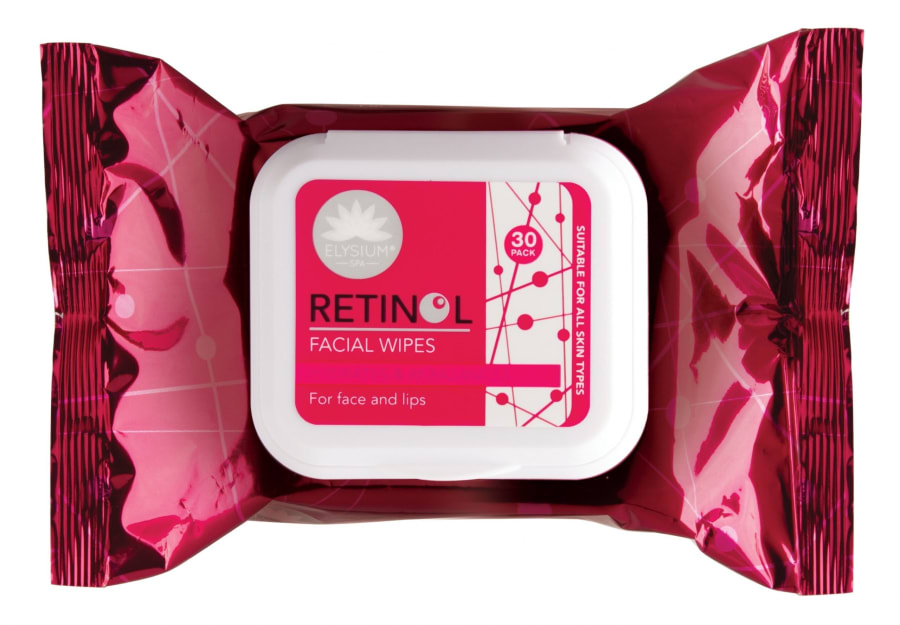 Elysium spa retinol blautþurrkur 1 pakki 30 stk