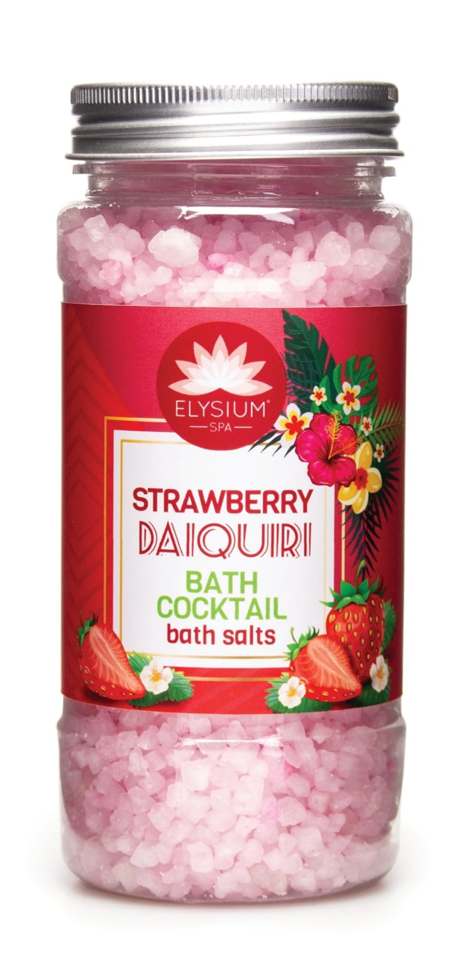 Elysium Spa Strawberry Daiquiri Bath Cocktails Bað salt 500 gr
