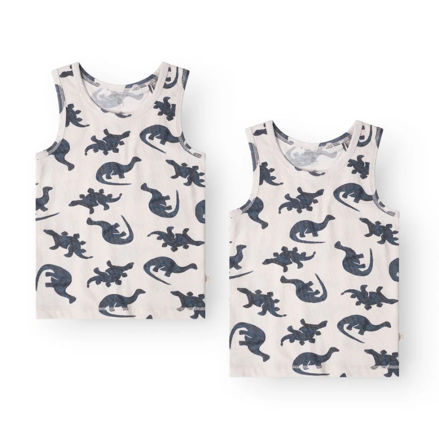 Emil nærbolur – 2-pack – Mono dino