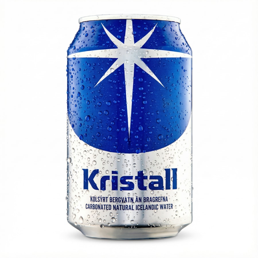 Kristall án bragðefna 330 ml (Dós)