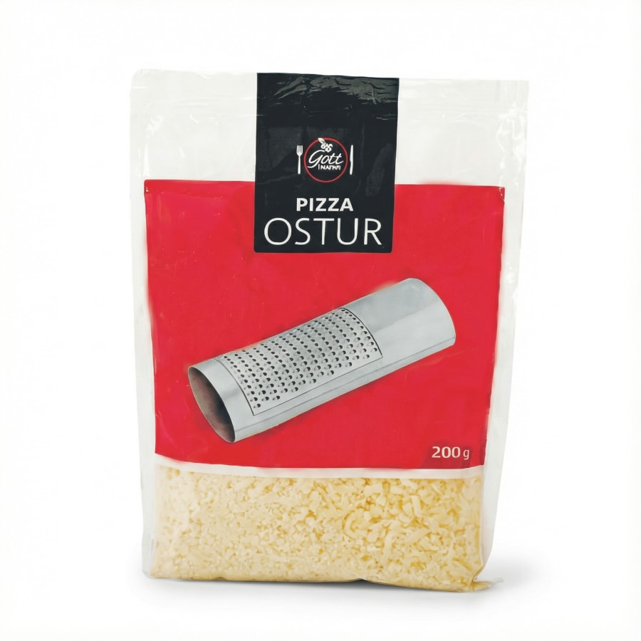 Pizzaostur rifinn 200gr