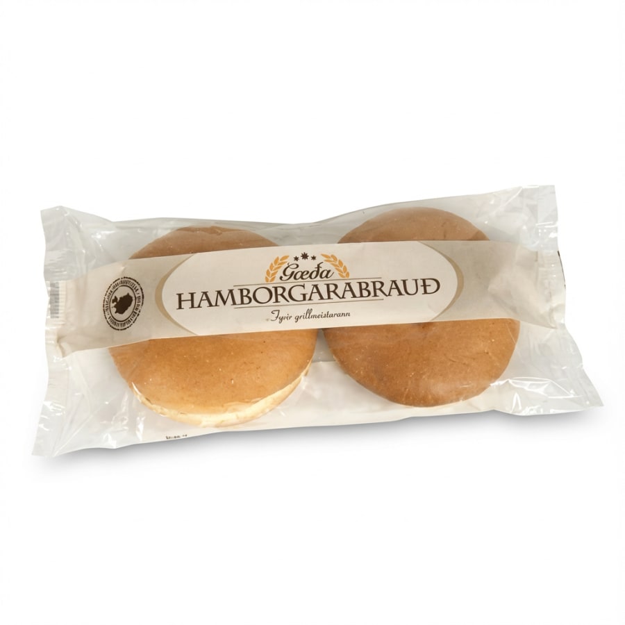Hamborgarabrauð 2 stk