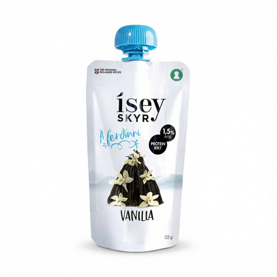 Ísey á ferðinni vanilla 125 gr