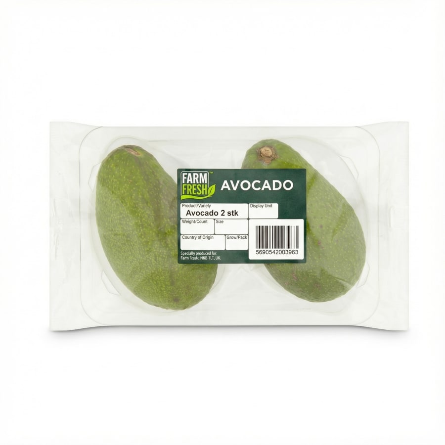 Avacado 2 stk