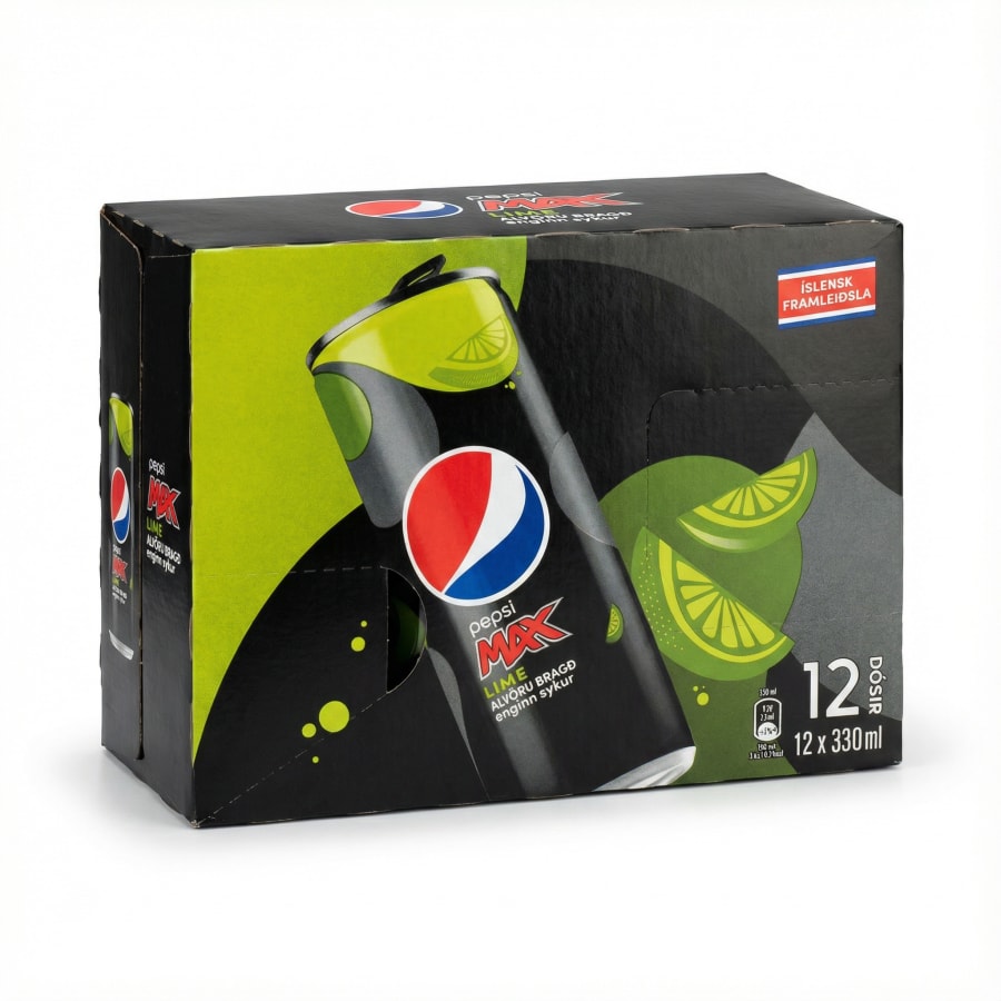 Pepsi 12x330 ml max lime