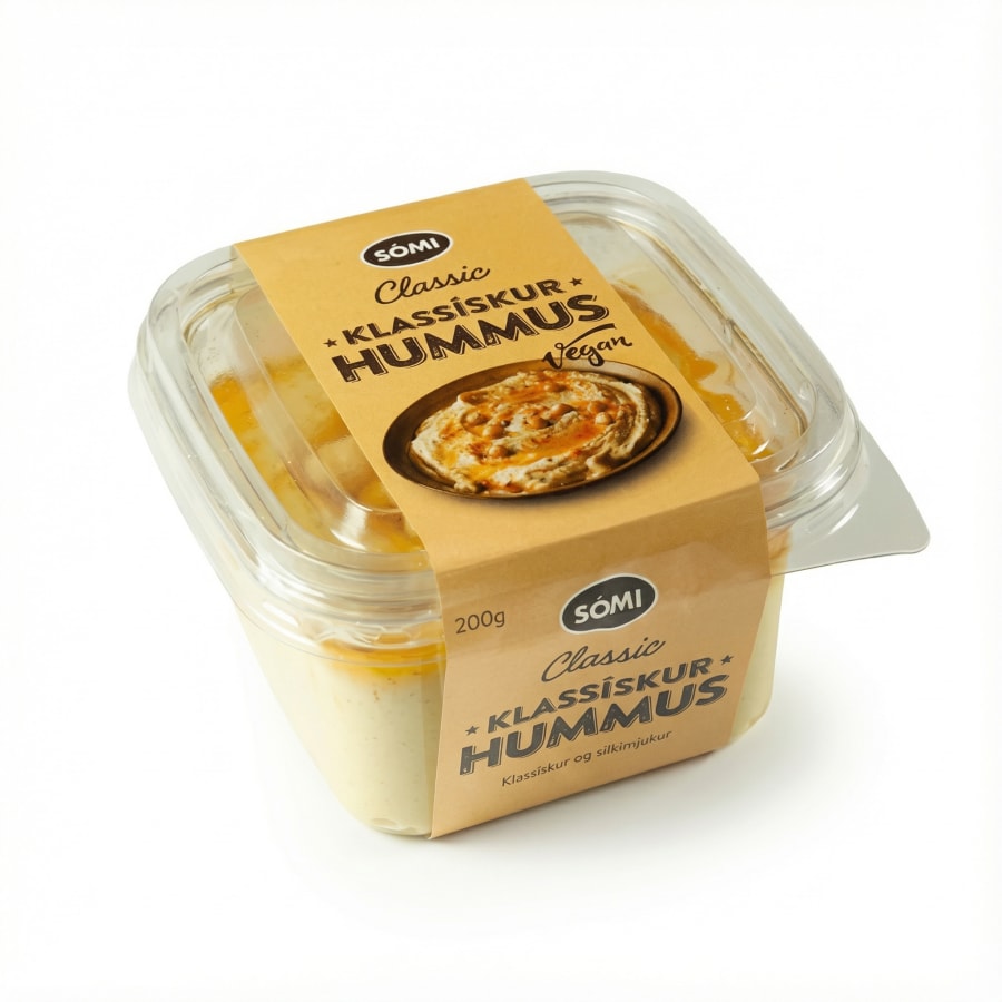 Sómi klassískur hummus 200 gr