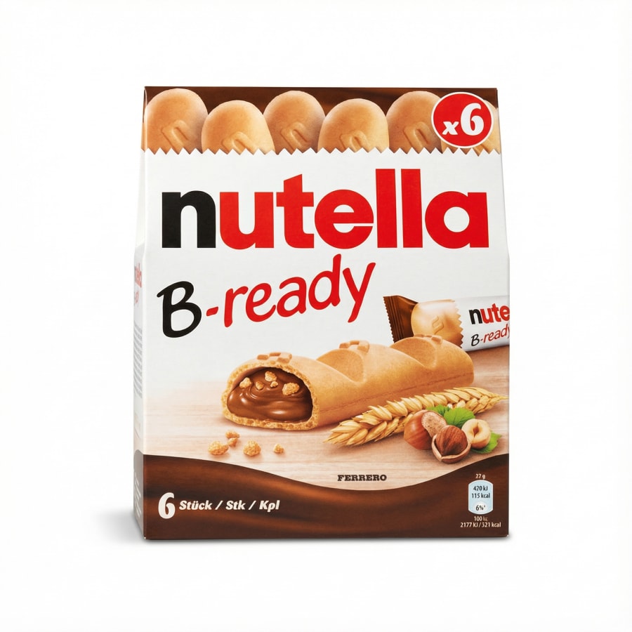 Nutella b-ready 6 pk