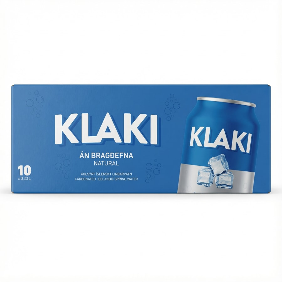 Klaki hreinn 10x330 ml