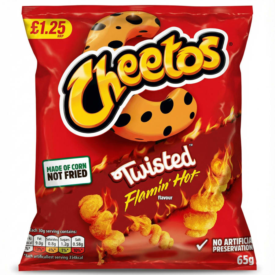 Cheetos flaming hot 65 gr