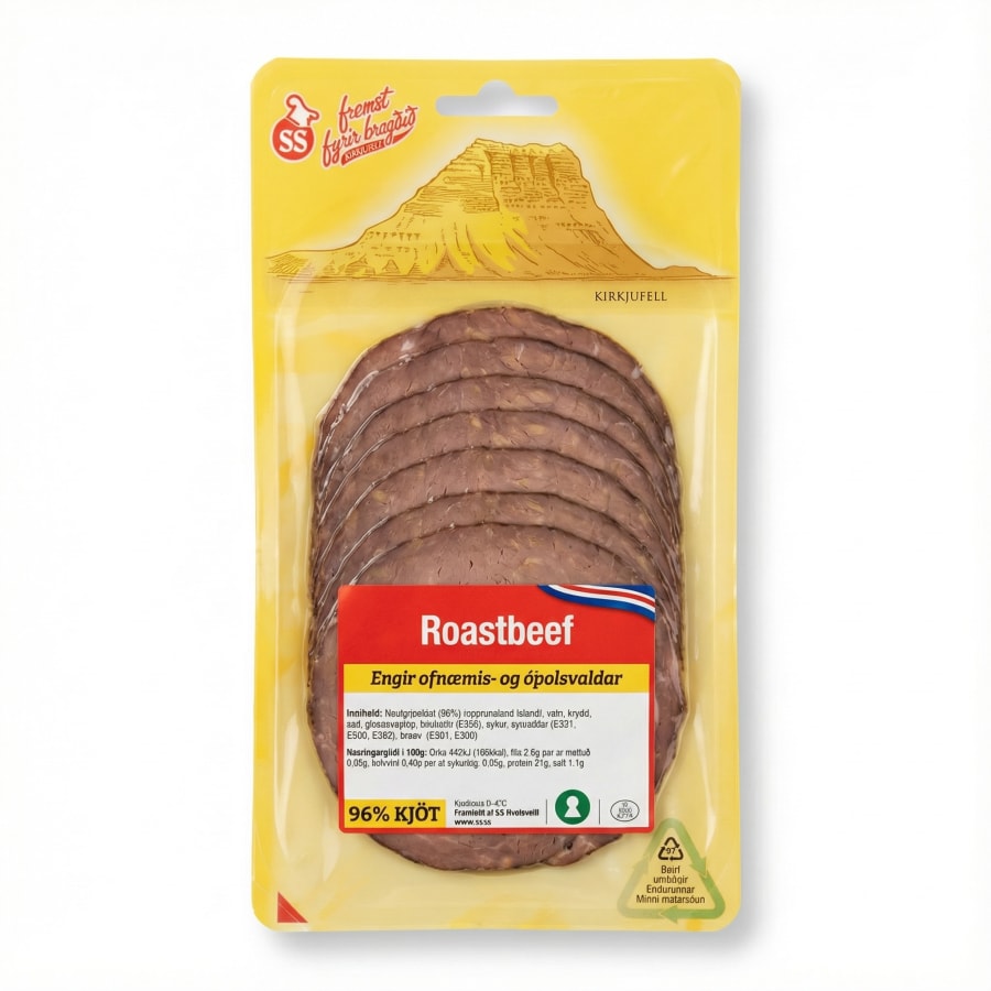 Ss roast beef 95 gr