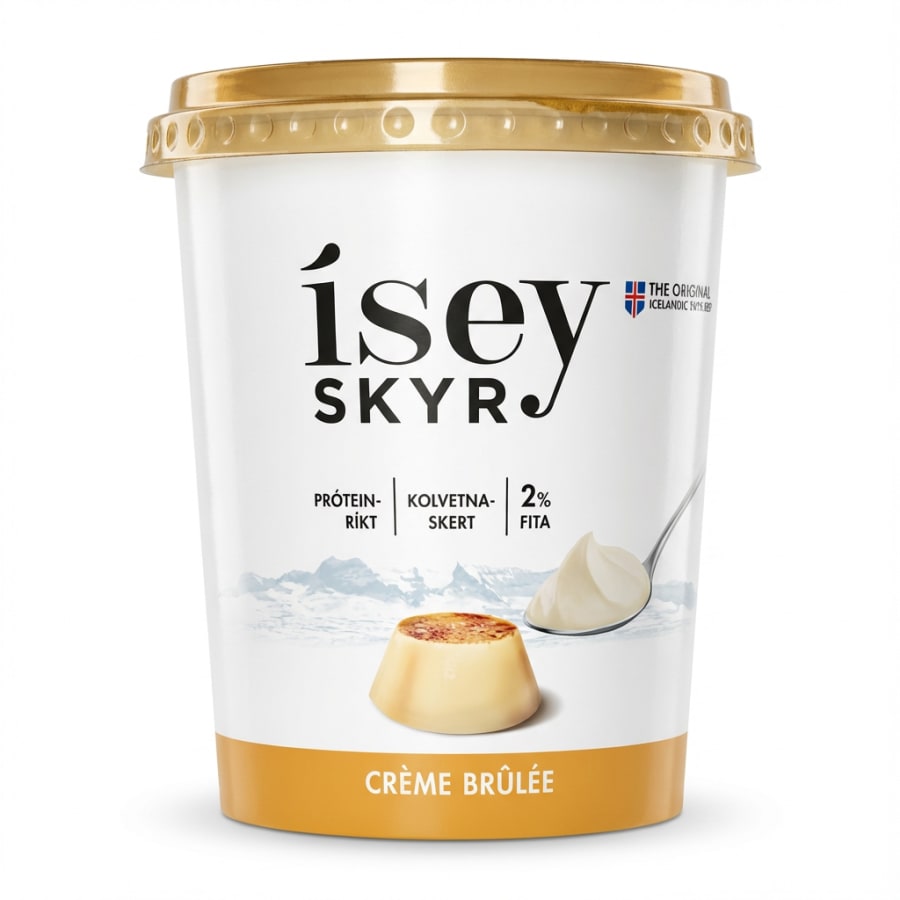 Ms ísey skyr creme brulee 500 gr