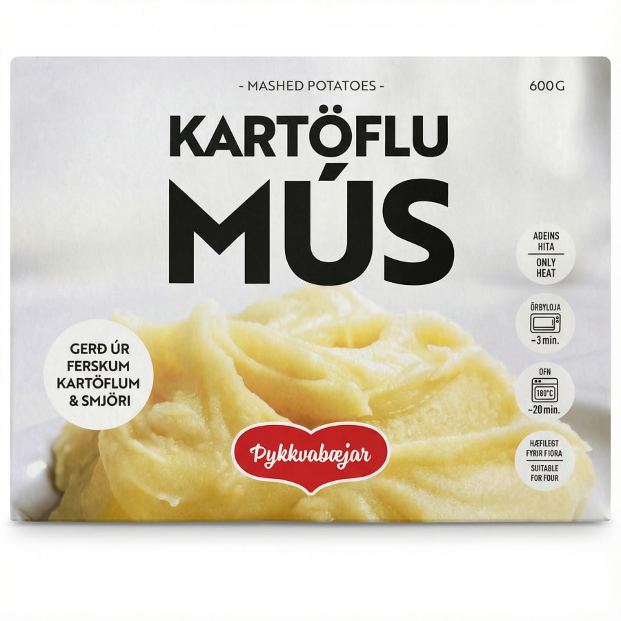 Þ.b kartöflumús 600 gr