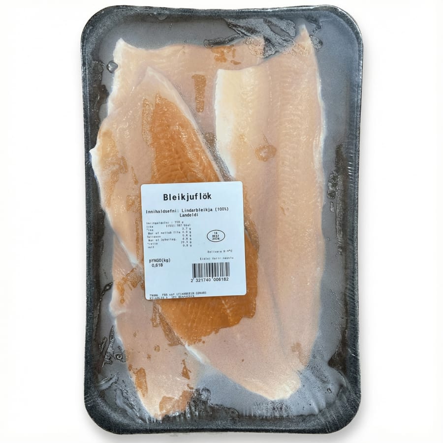 F.o bleikjuflök landeldi ca. 600 gr