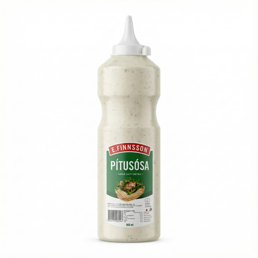 E.finnsson sósa pítu 960 ml