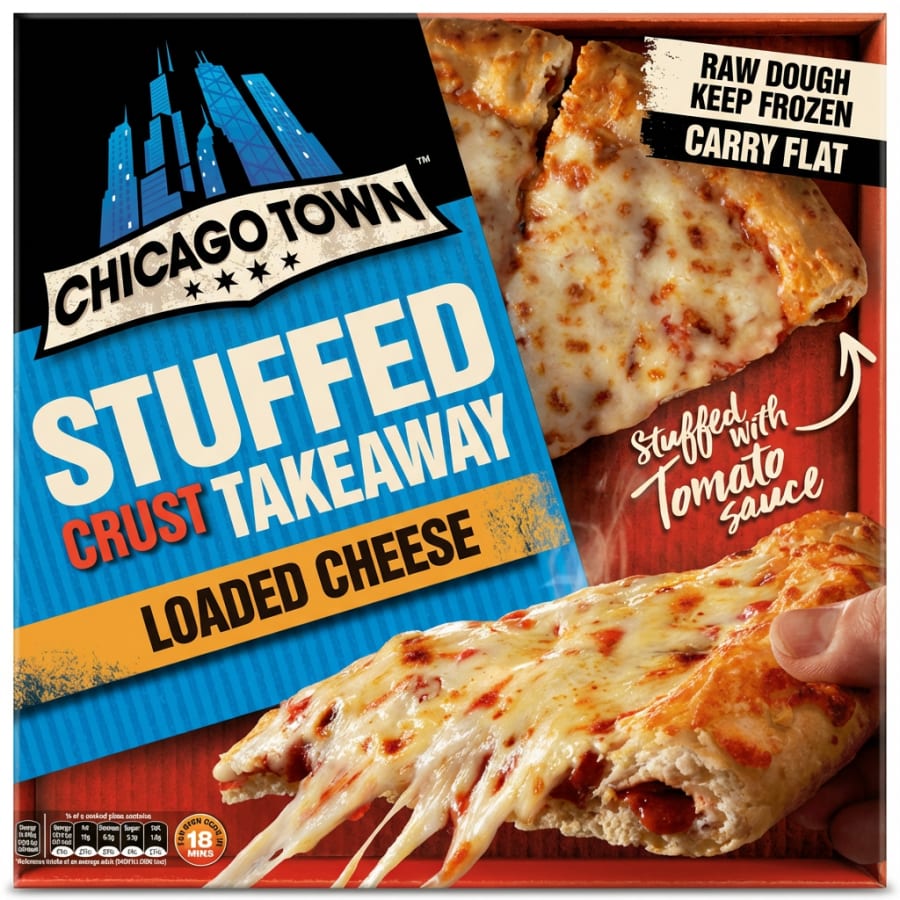 Chicago town stuffed crust loaded cheese 630 gr