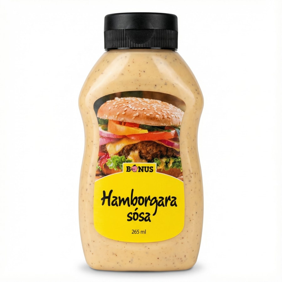 Bónus hamborgarasósa 265 ml