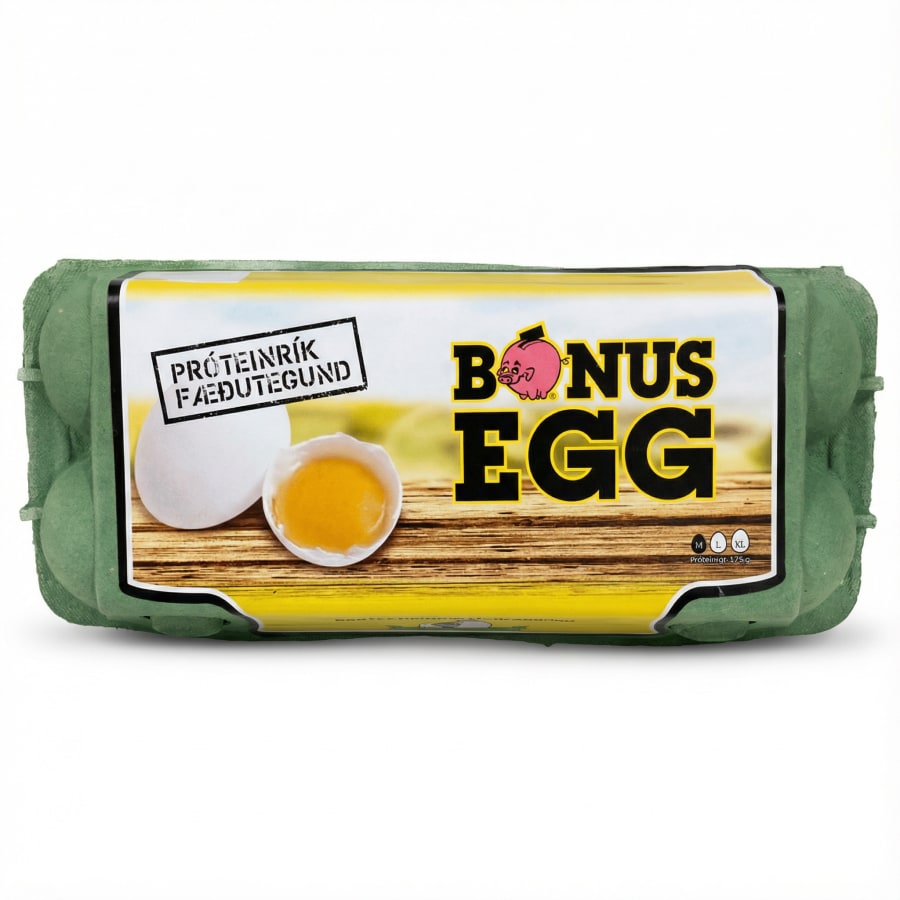 Bónus egg 10 stk