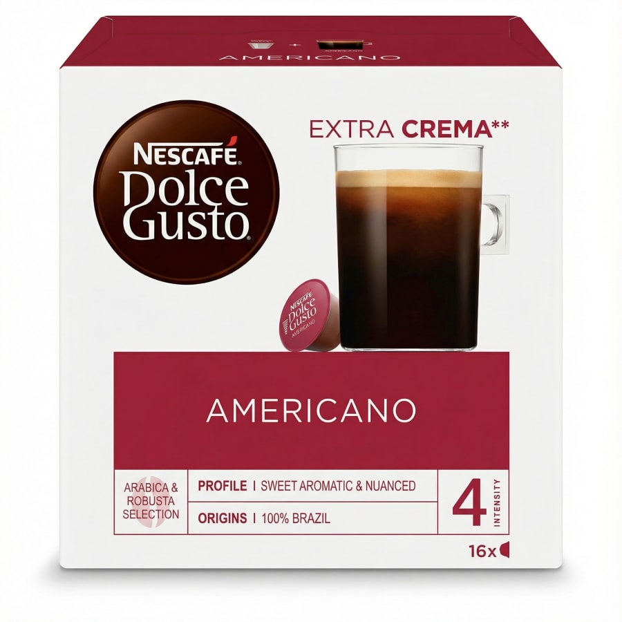 Dolce gusto americano 16 stk