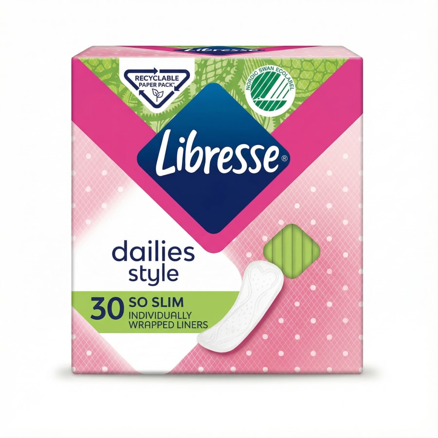 Libresse Dailies Style So Slim 30 stk
