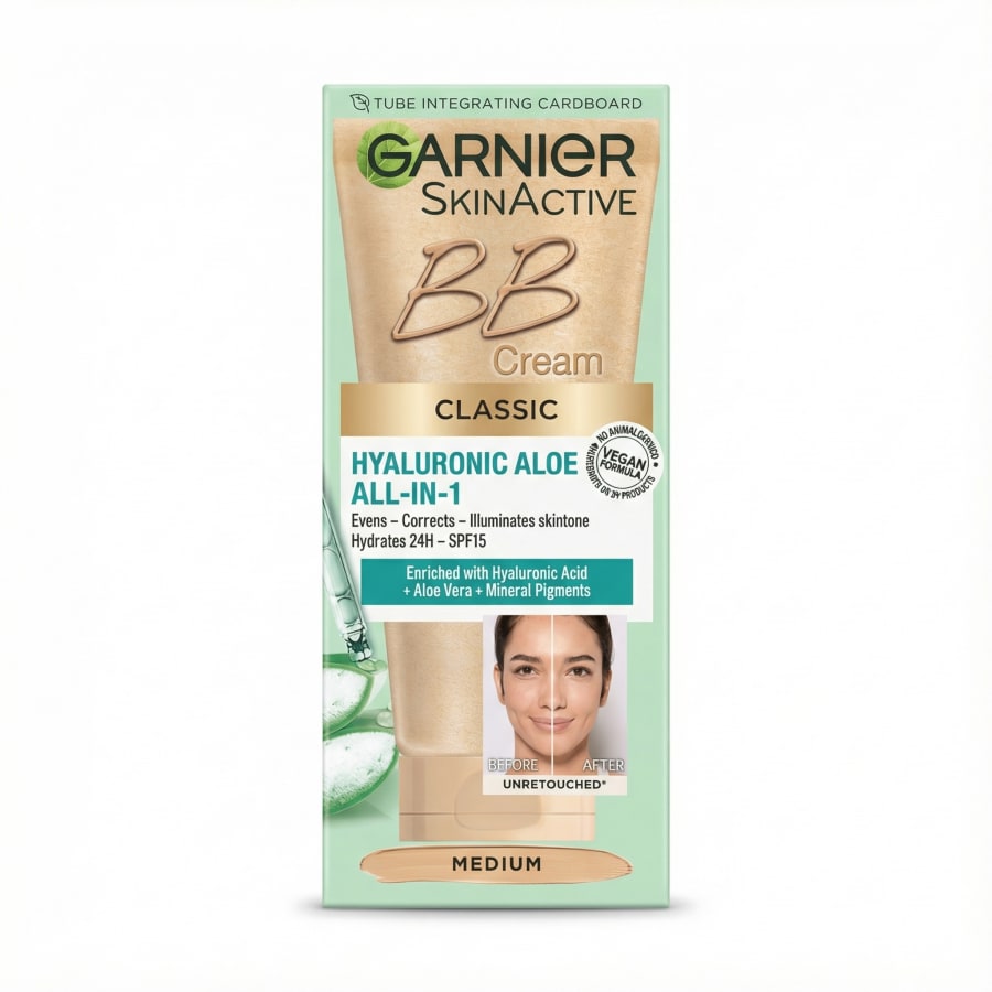 Garnier SkinActive BB-krem klassískt miðtónn 50 ml
