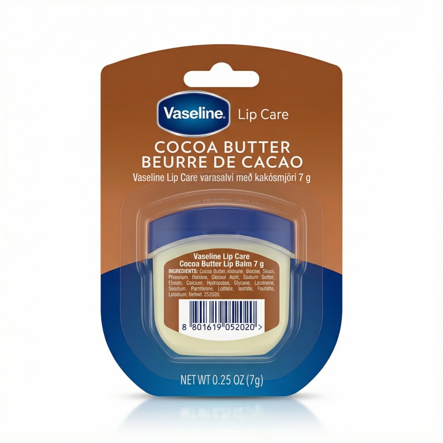 Vaseline Lip Care varasalvi með kakósmjöri 7 g
