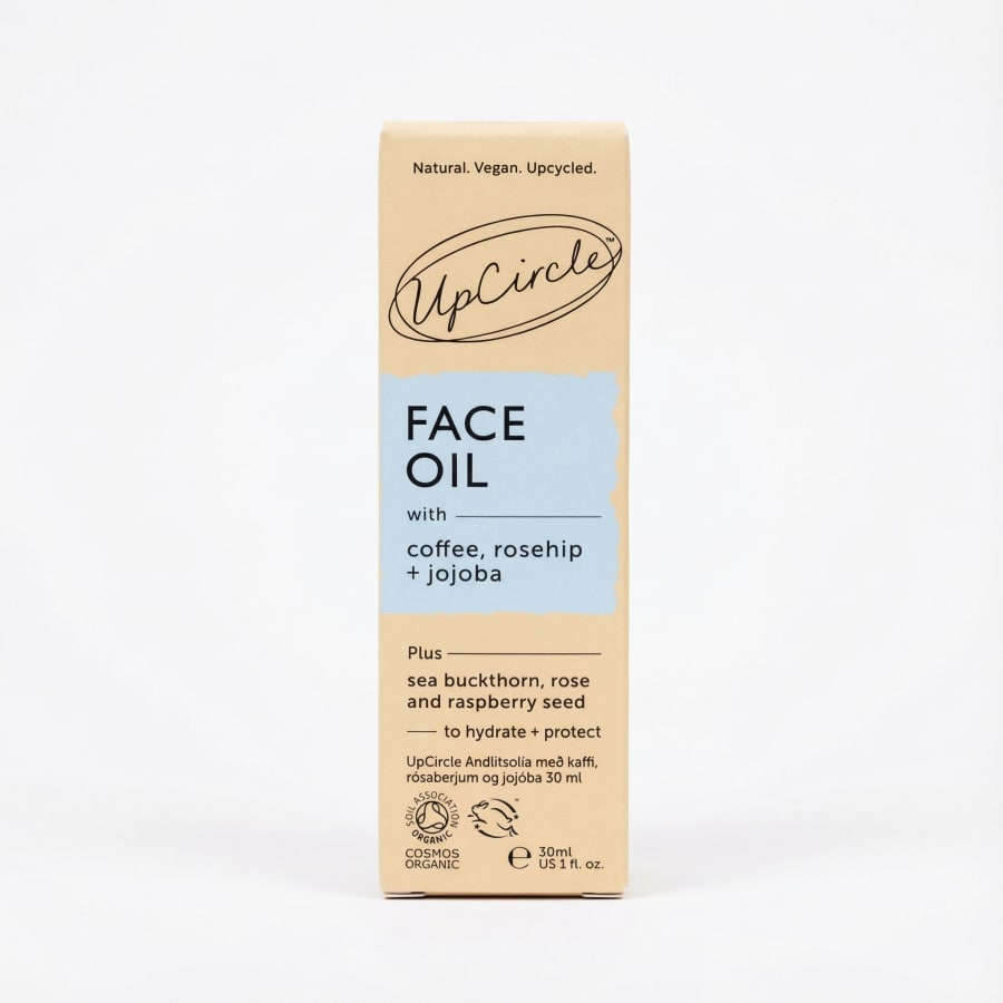UpCircle Andlitsolía með kaffi, rósaberjum og jojóba 30 ml