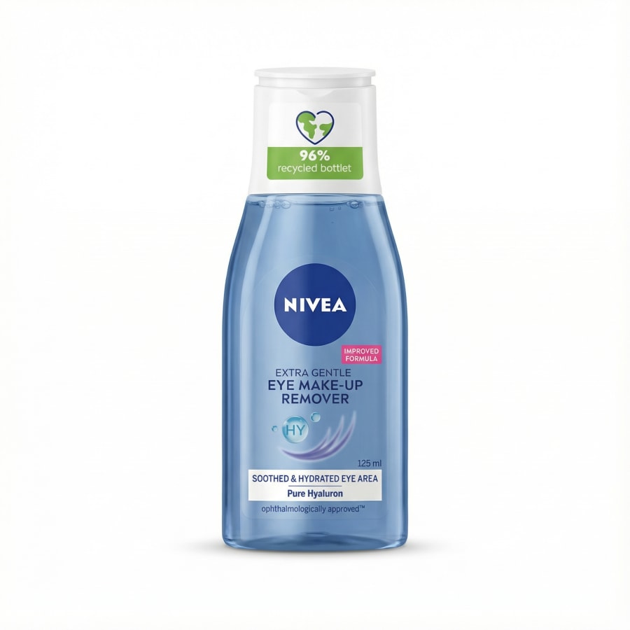 NIVEA Extra mildur augnfarðahreinsir Pure Hyaluron 125 ml