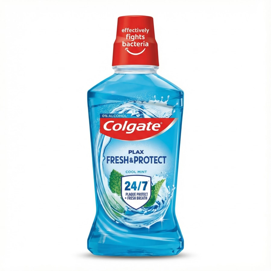 Colgate Plax Fresh & Protect Cool Mint munnskol 500 ml