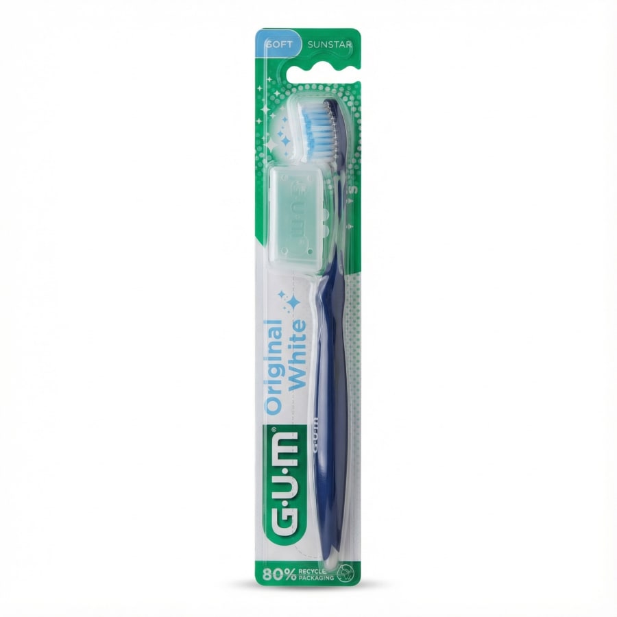 GUM Original White mjúkur tannbursti 1 stk