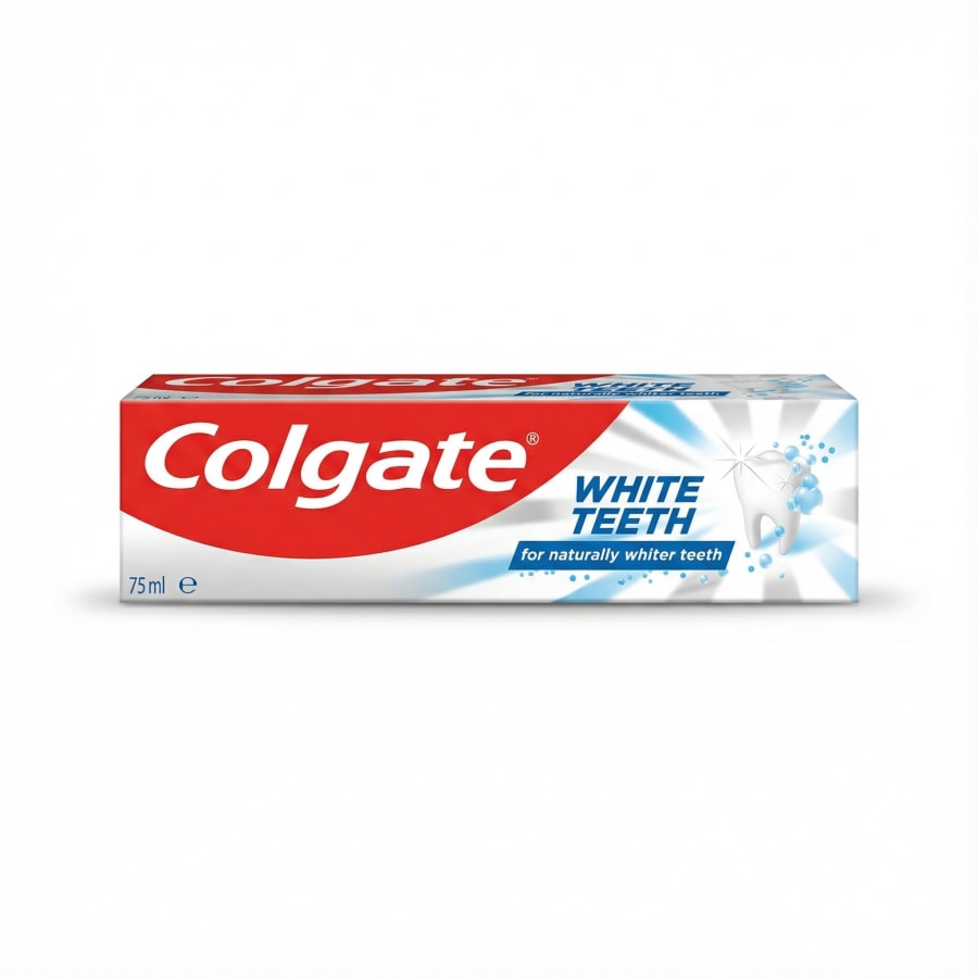 Colgate tannkrem fyrir hvítari tennur 75 ml