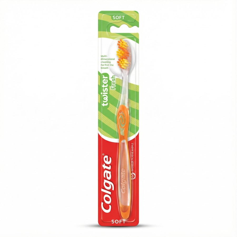 Colgate Twister Fresh mjúkur tannbursti 1 stk