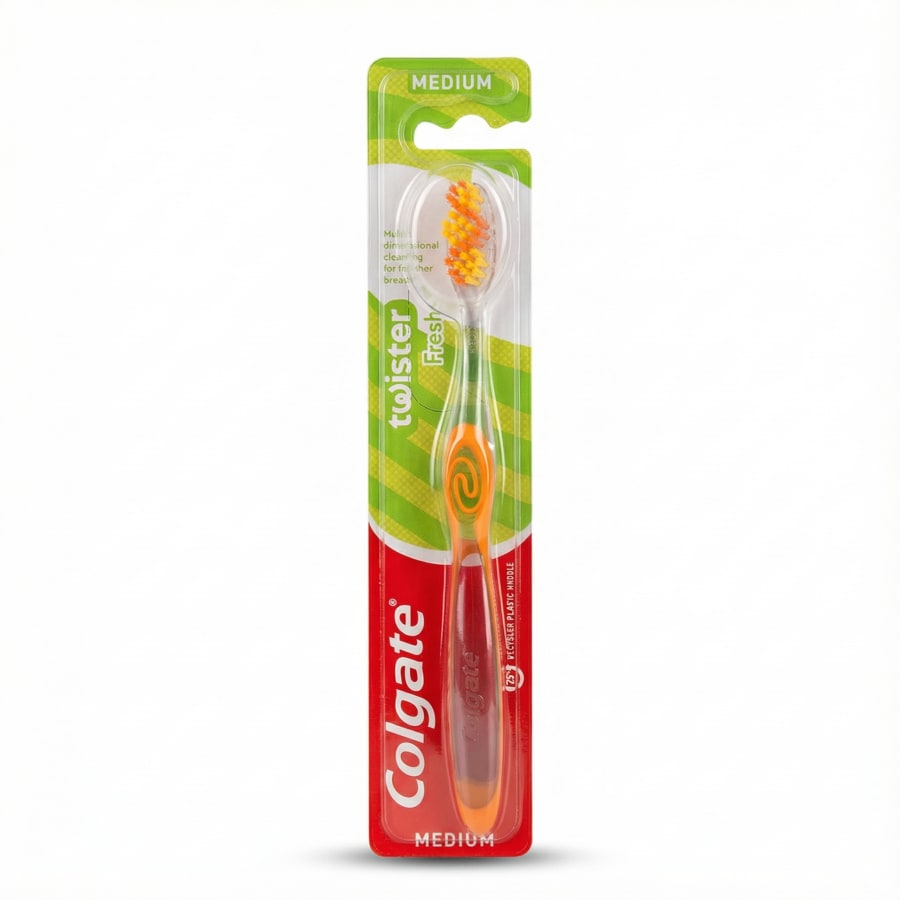 Colgate Twister Fresh miðlungs tannbursti 1 stk