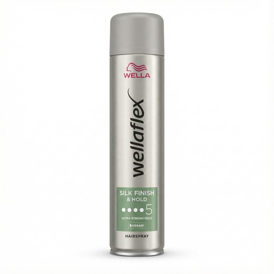 Wella Wellaflex Silk Finish & Hold 5 Ofursterkt hársprey 400 ml