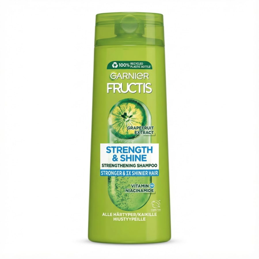 Garnier Fructis Styrkur & gljái styrkjandi sjampó með greipaldinsþykkni 400 ml