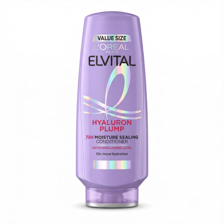 L'Oréal Paris Elvital Hyaluron Plump 72H rakalæsandi hárnæring 300 ml