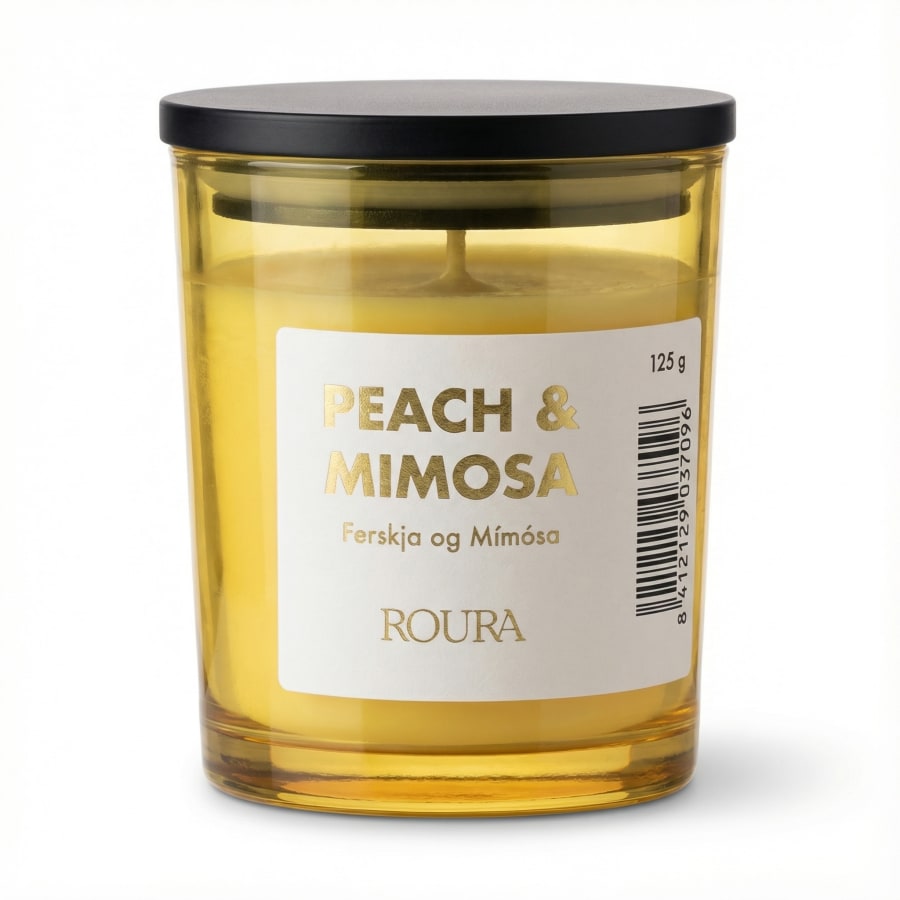 Roura Ferskja og Mímósa 125 g